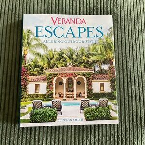 LIKE NEW - Veranda Escapes - Large coffee table book